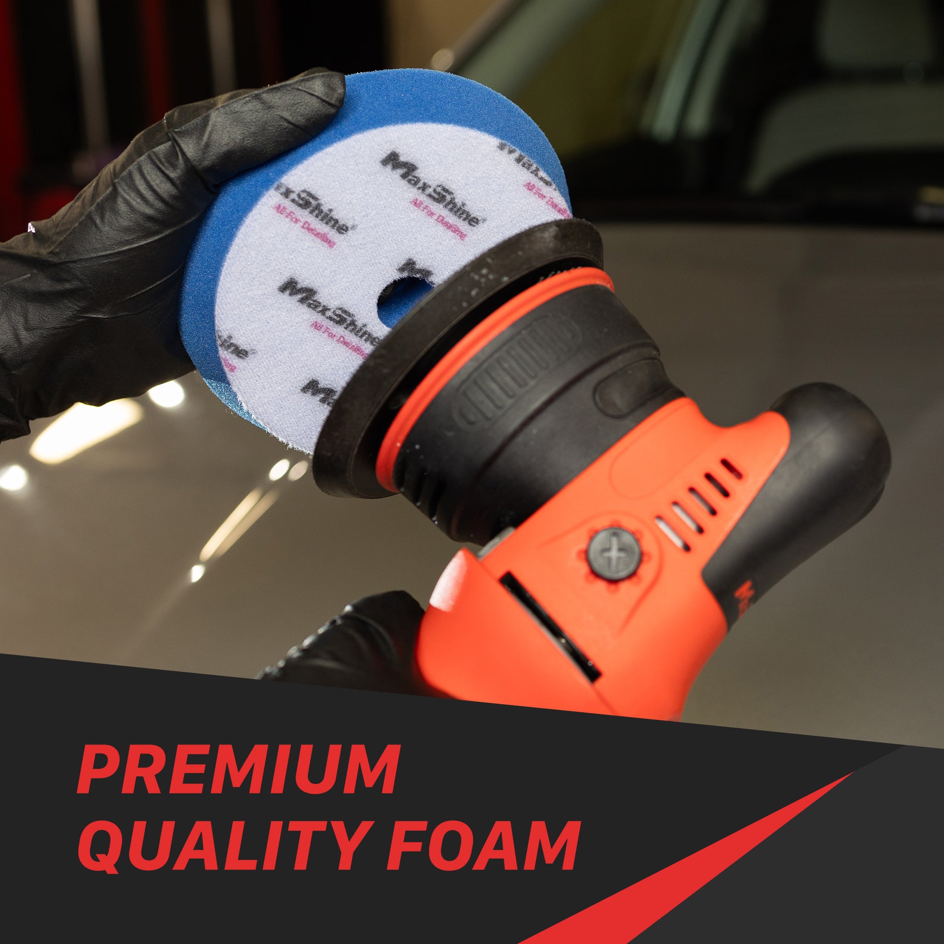 202- Car Polisher Pads | High Profile Foam Pads - 5in, 6in