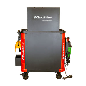 Auto Detailing Cart with Power Strip