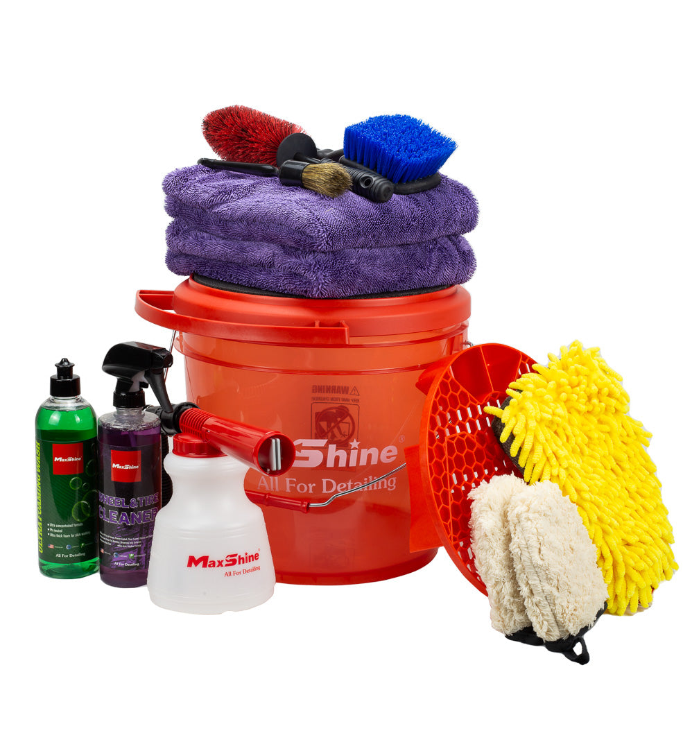 MaxShine Car Wash Bucket Kits BK-BR_01