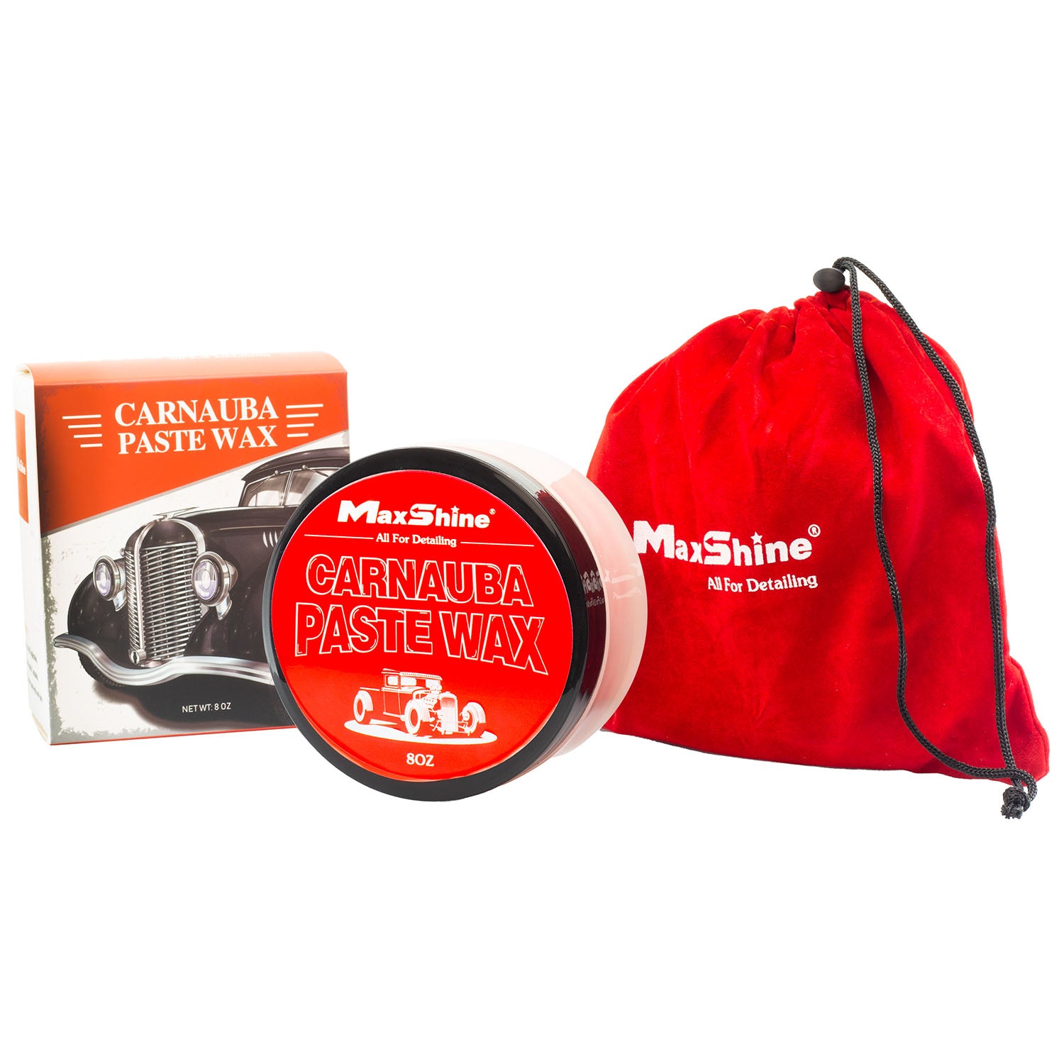 Carnauba Paste Wax - 8oz – MaxshineUSA