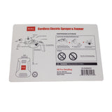 Cordless Electric Sprayer & Foamer Instructions