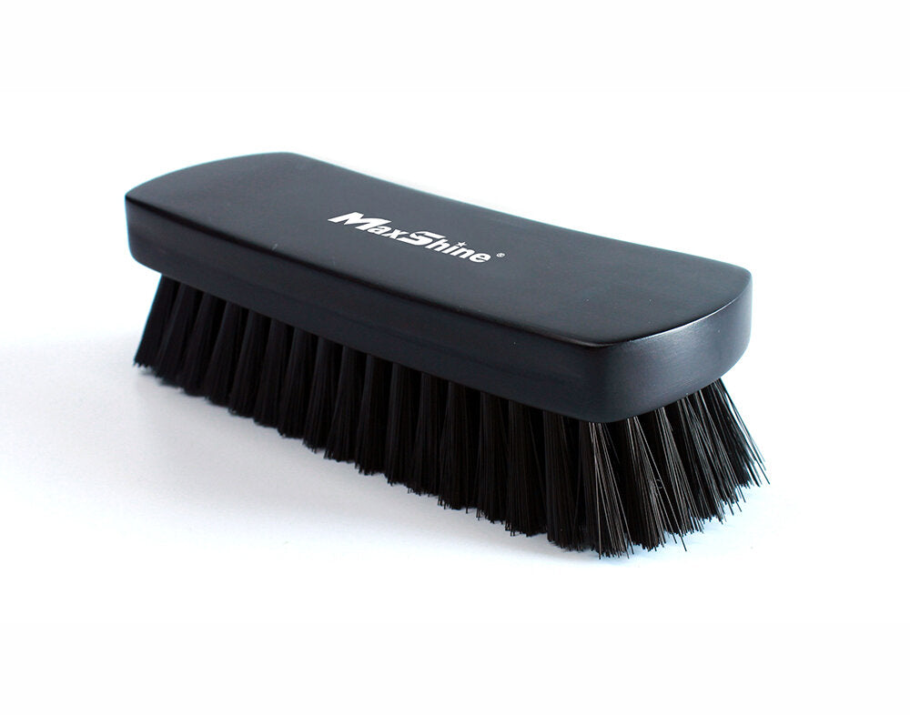Maxshine Black Textile & Leather Cleaning Brush