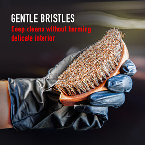 Ergonomic Interior Detailing Brush _ Brush for cleaning car interior