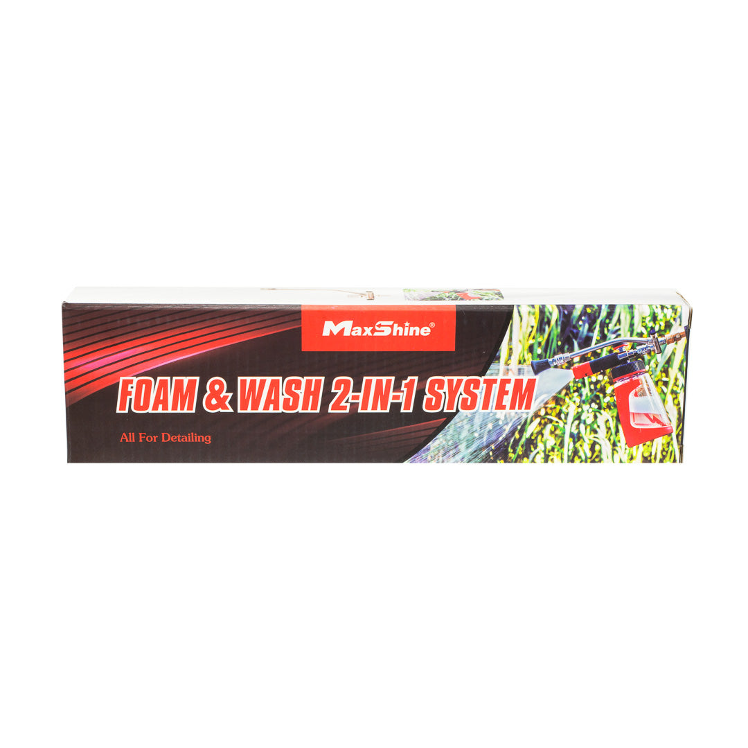 Dual Lance Pressure Washer Wand Foam and Wash 2 in 1 System