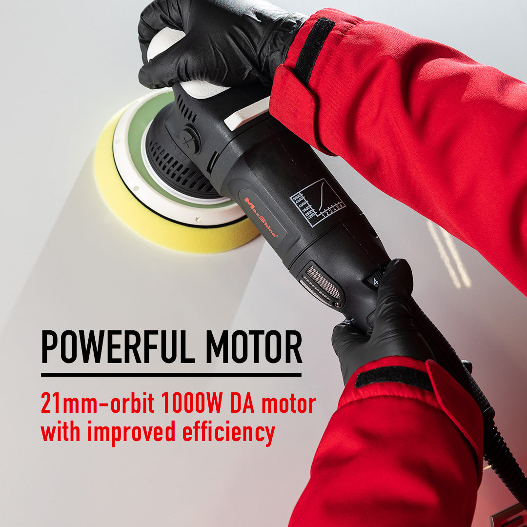 MaxShine M21 Pro Random Orbital Polisher - powerful motor