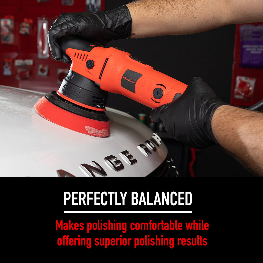 MaxShine M8S V2 Dual Action Polisher for Car Detailing - Perfectly Balanced