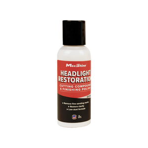 MHL01 Headlight Restoration Kit Cutting Compound and Finishing Polish 2oz