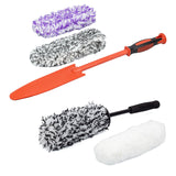 Microfiber Soft Wheel Brush with Replaceable Brush Head