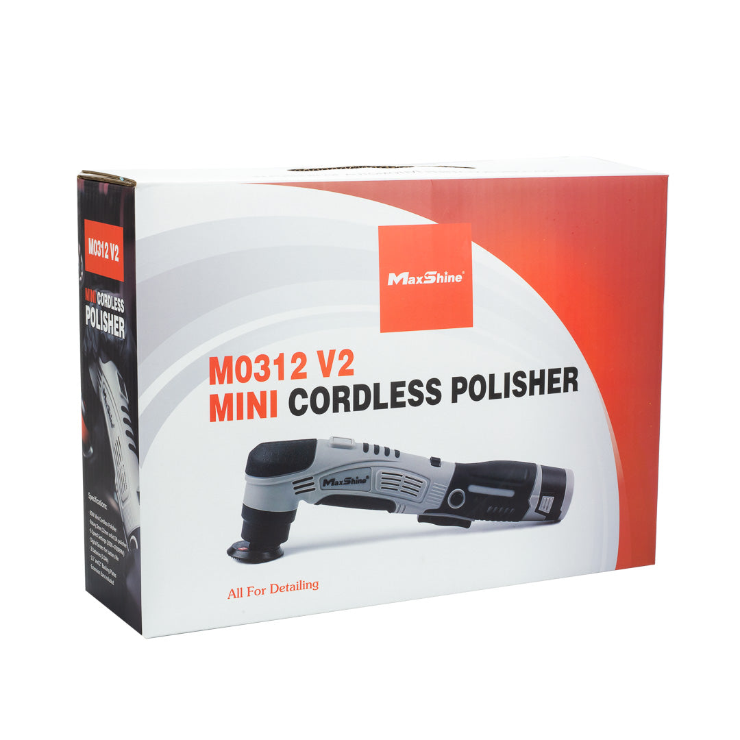 MaxShine Mini Cordless Dual Action Polisher M0312 V2