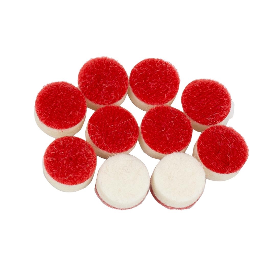 Mini Polisher System Accessories Felt Polishing Pad- 10pcs