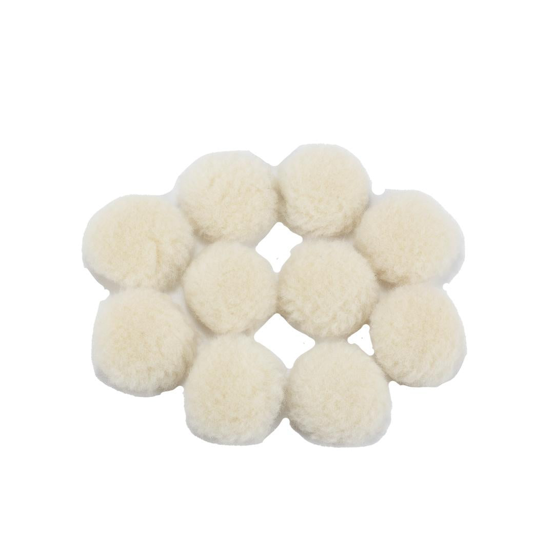 Mini Polisher System Accessories Long Wool Pad- 10pcs-pack MN01-LWP