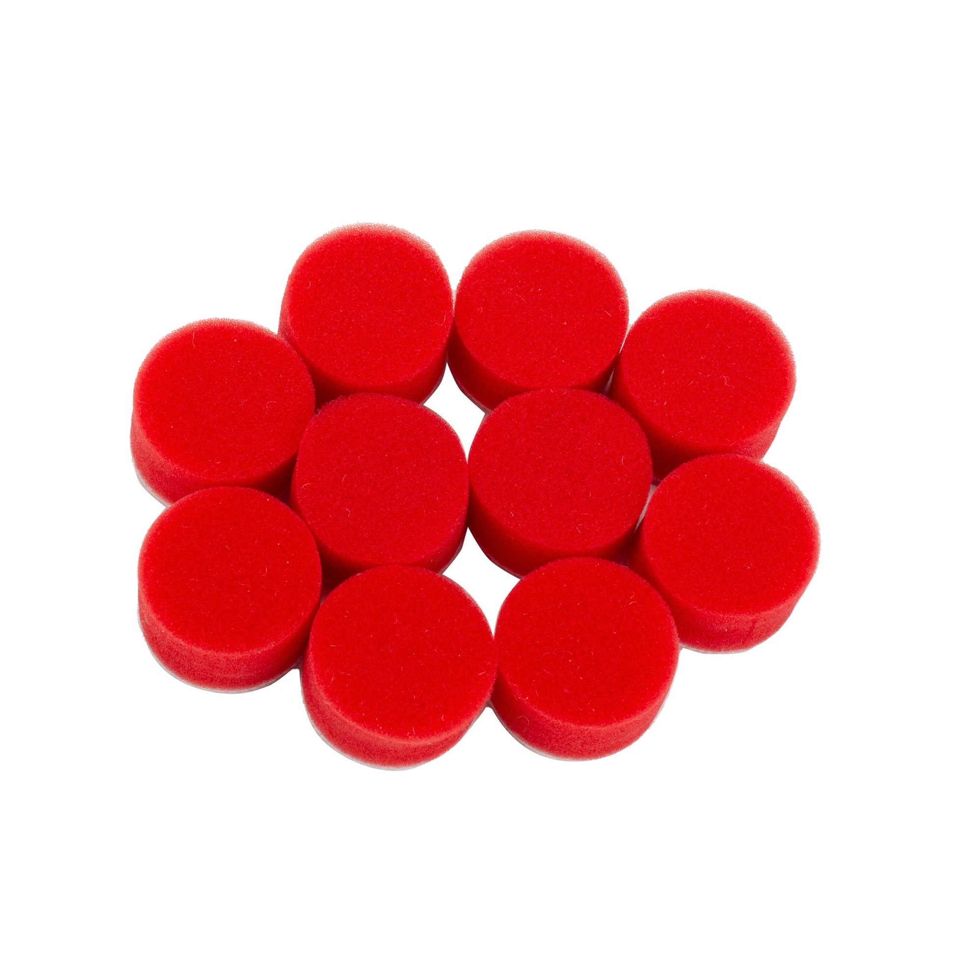 Mini Polisher System Accessories Red Finishing Pad – 10pcs-pack