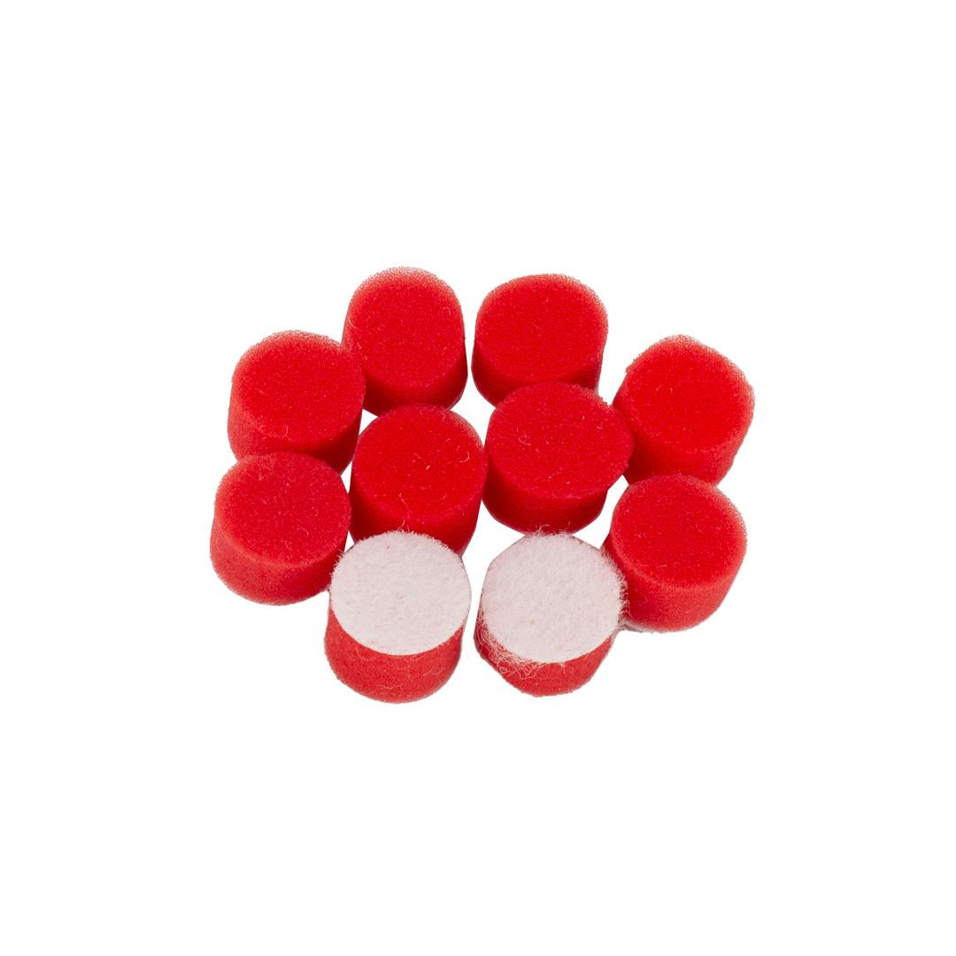 Mini Polisher System Accessories Red Finishing Pad – 10pcs-pack MN01-RFP02