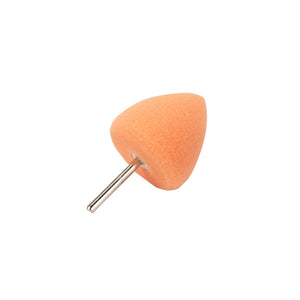 Mini Rotary Polishing System Accessories 1.25in Orange Polishing Cone - 10 Pack