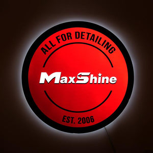 MaxShine Garage Logo and Sign