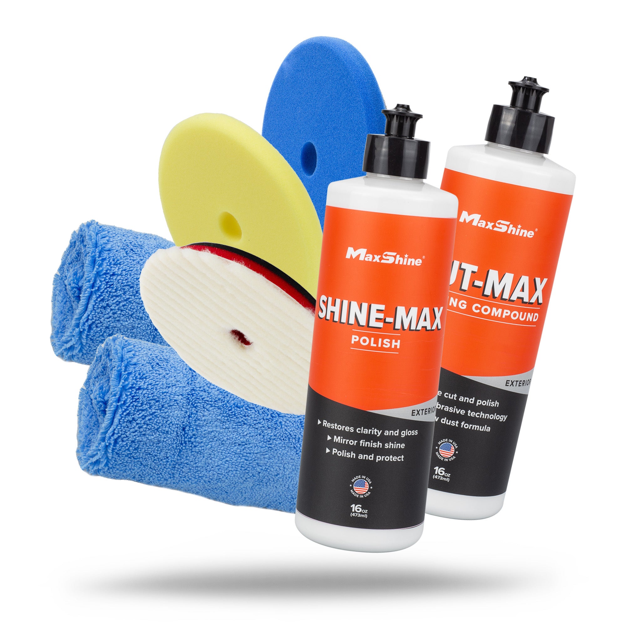 PC2-6E Polishing Kit | 2-Step Paint Correction Kits