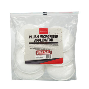 Plush Microfiber Shine Car Applicators – 6pcs-pack | Microfiber Applicator Pad