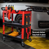 Premium Heavy Duty Detailing Cart