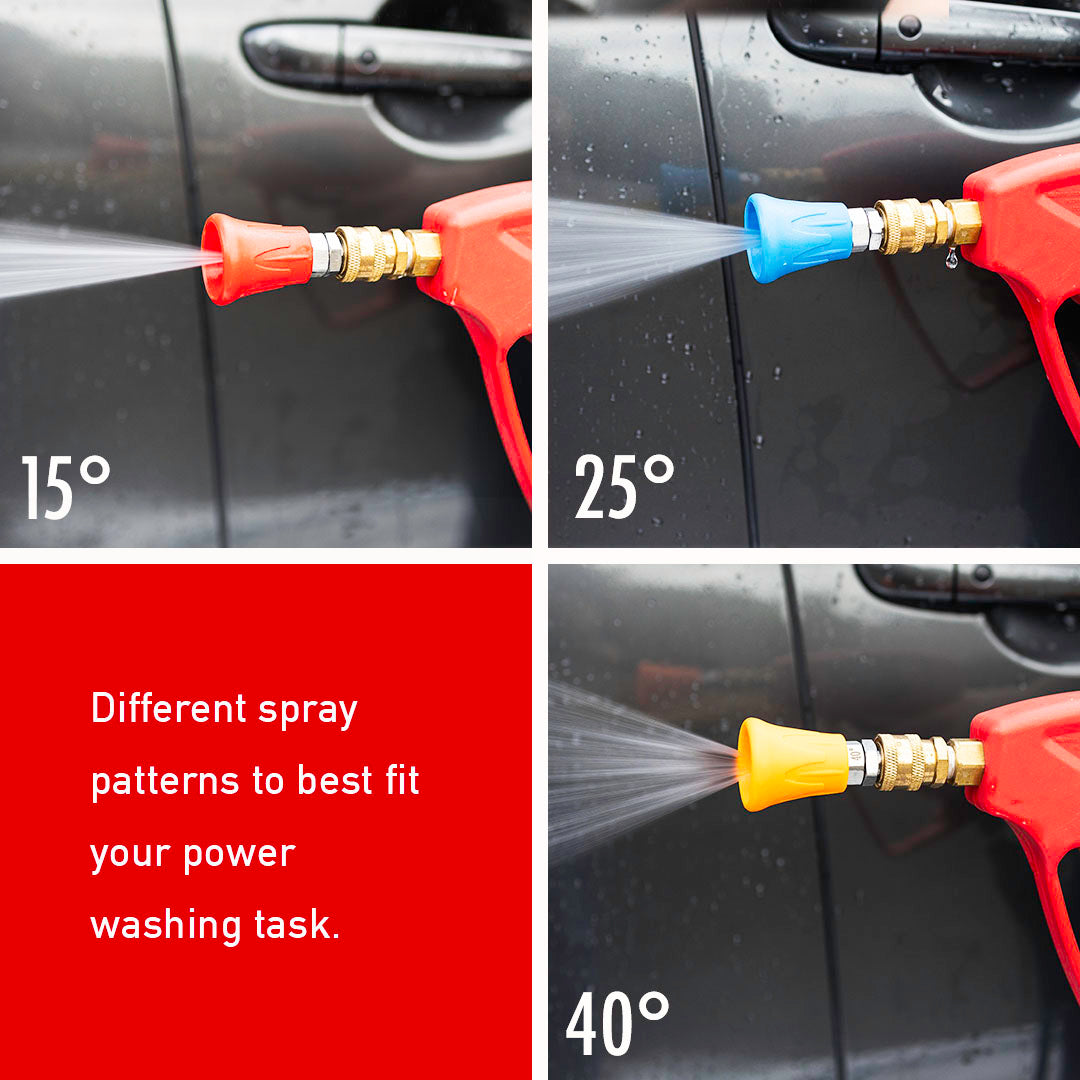 Premium Pressure Washer Spray Nozzle Tips