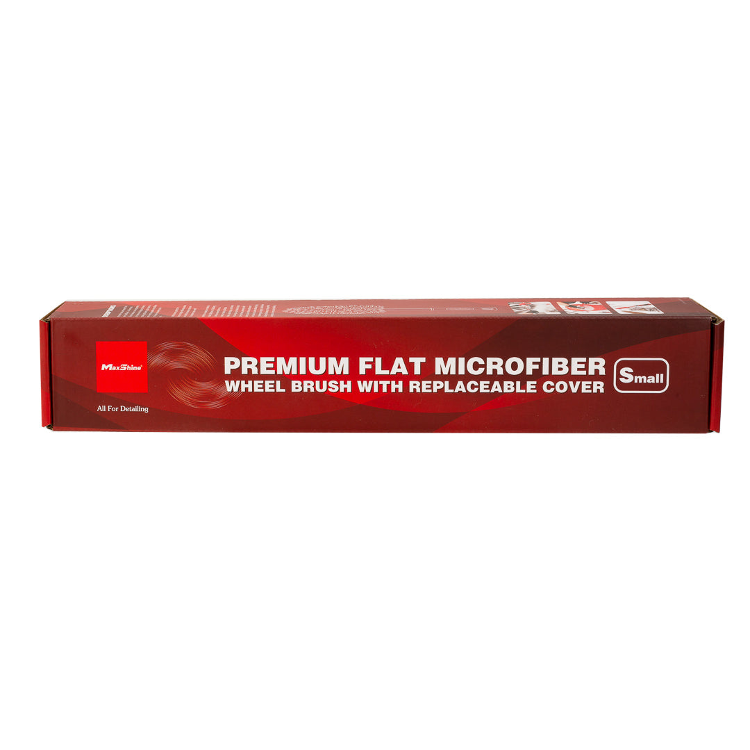 MaxShine Premium Flat Microfiber Wheel Brush Small 704622S