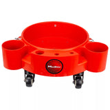Rolling Bucket Dolly Red