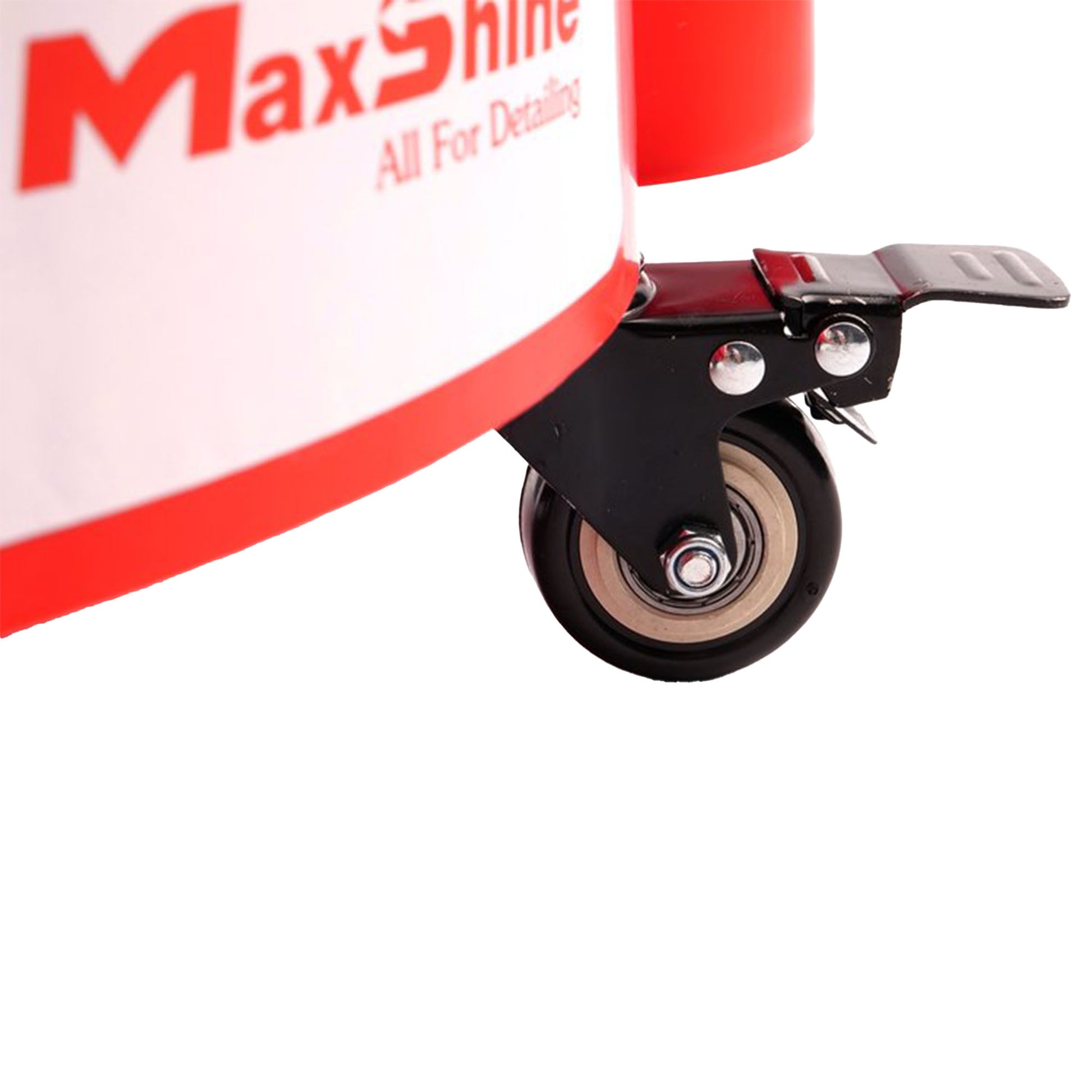 Rolling Bucket Dolly - Classic Red