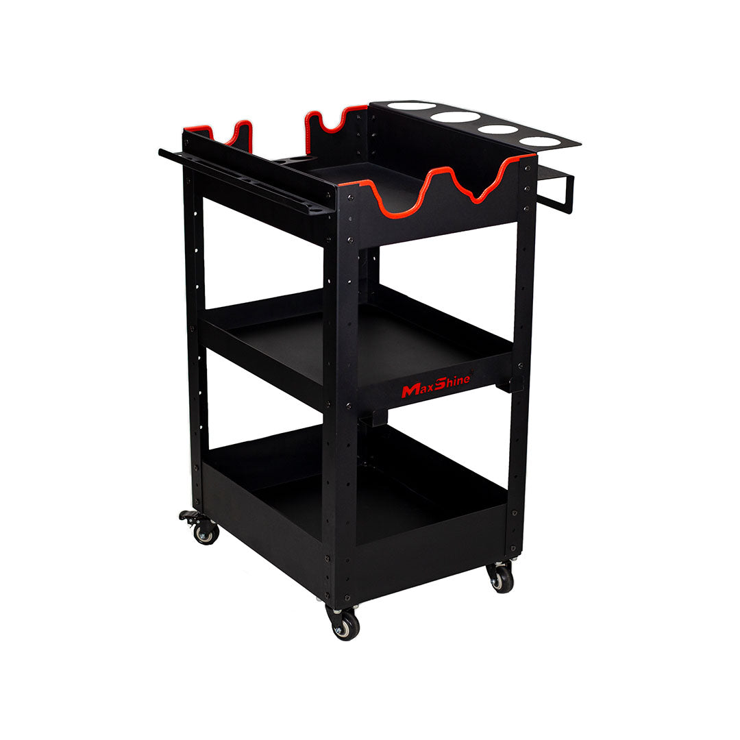 Rolling Detailing Cart - Coated Metal 702308