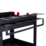 Rolling Detailing Cart - Coated Metal 702308