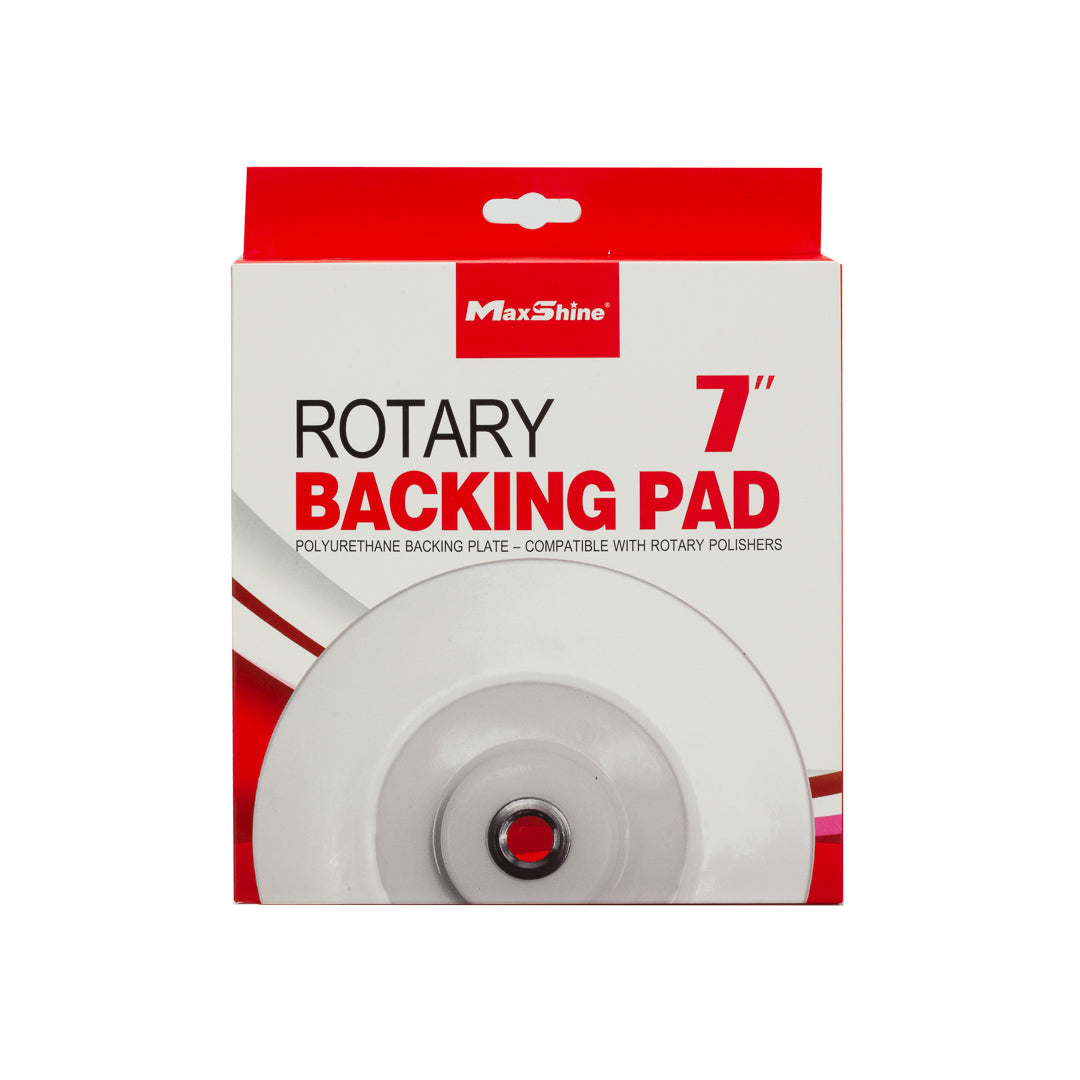 Polisher Plates | Flat Rotary Backing Plates - 7in White 3052178