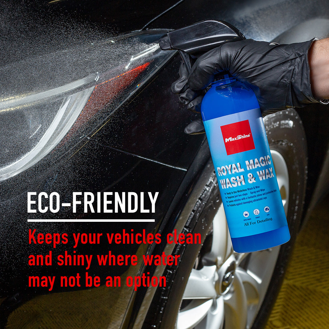 Maxshine MaxshineUSA Royal Magic Wash Wax Action Layout5