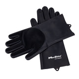 Rubber Scrubbing Gloves