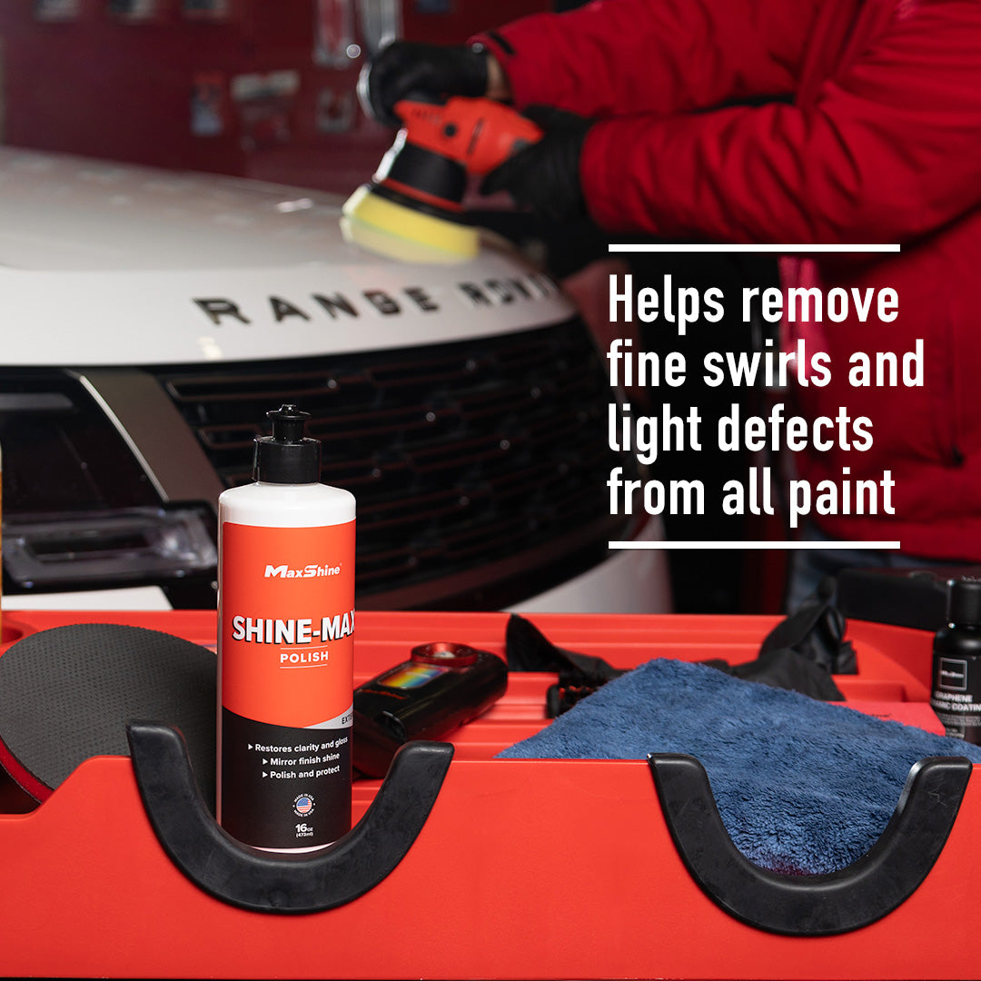 MaxShine Shine-Max Mirror Finish Polish - helps remove swirls and defects