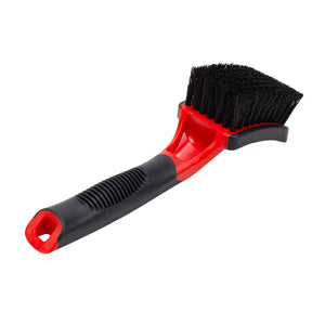 MaxShine Soft Grip Heavy Duty Tire Brush with Short Handle-4