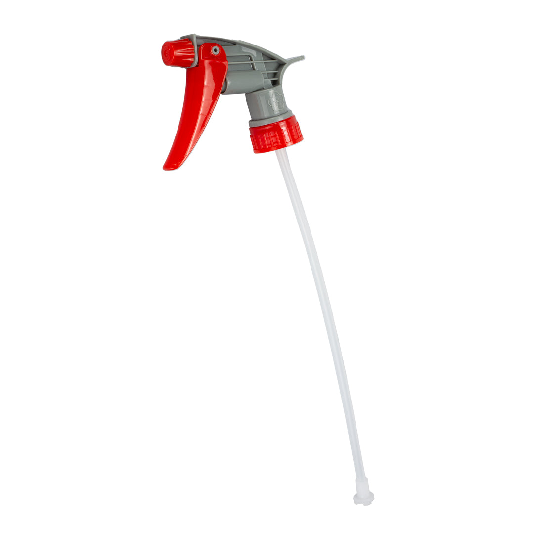 MaxShine Spray Bottle Trigger Sprayer Red with Tubing