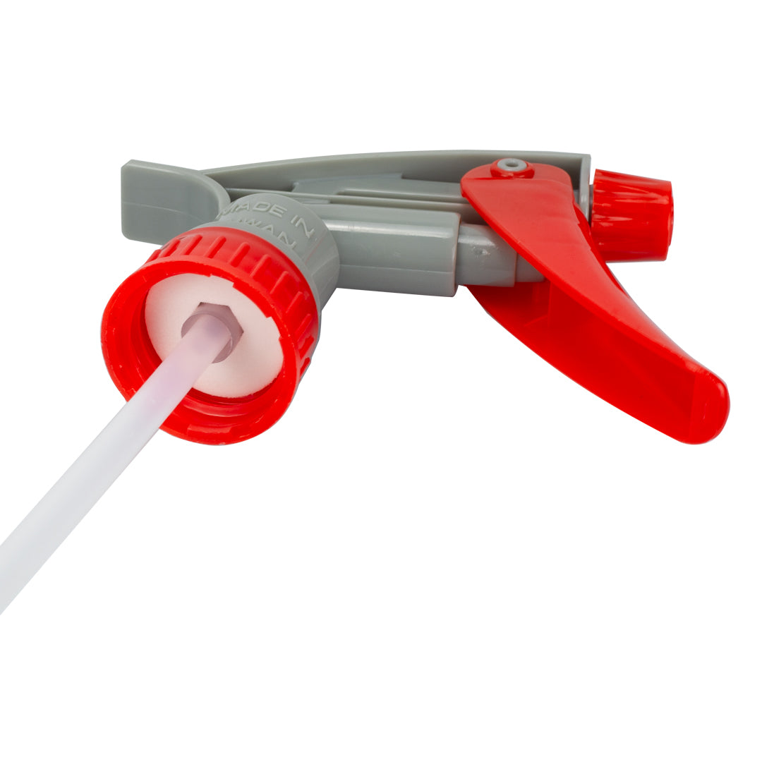 MaxShine Spray Bottle Trigger Sprayer Red