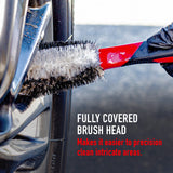 Wheel And Engine 360° Cleaning Brush _ Car engine brush