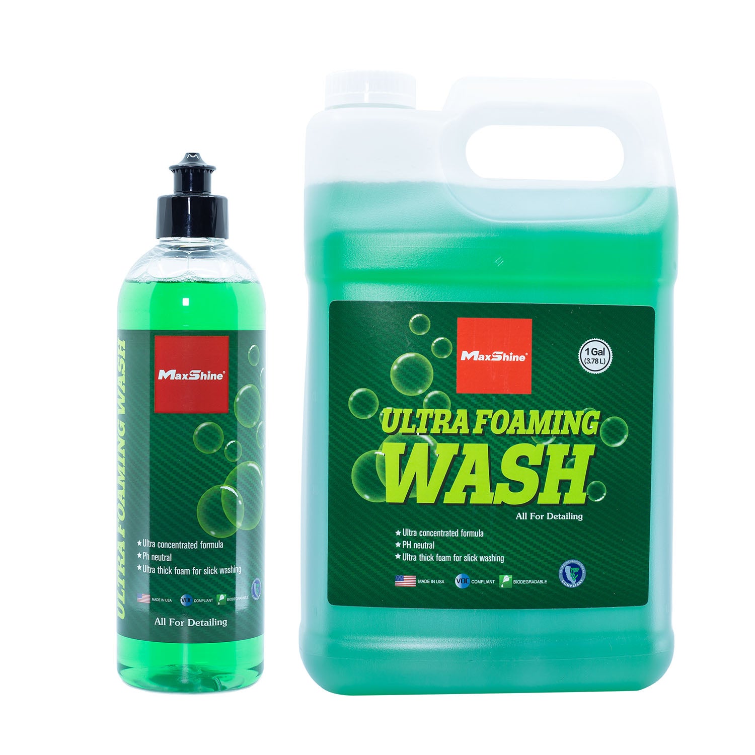Foam Cleanser | Ultra Foaming Wash - 16oz, 1gal – MaxshineUSA
