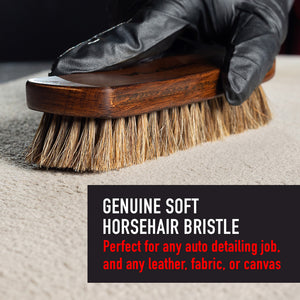 horse hair brush for cleaning