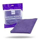 1103860P Car Cleaning Towel | 300GSM Edgeless PU Coated Microfiber Towels - 3 Pack