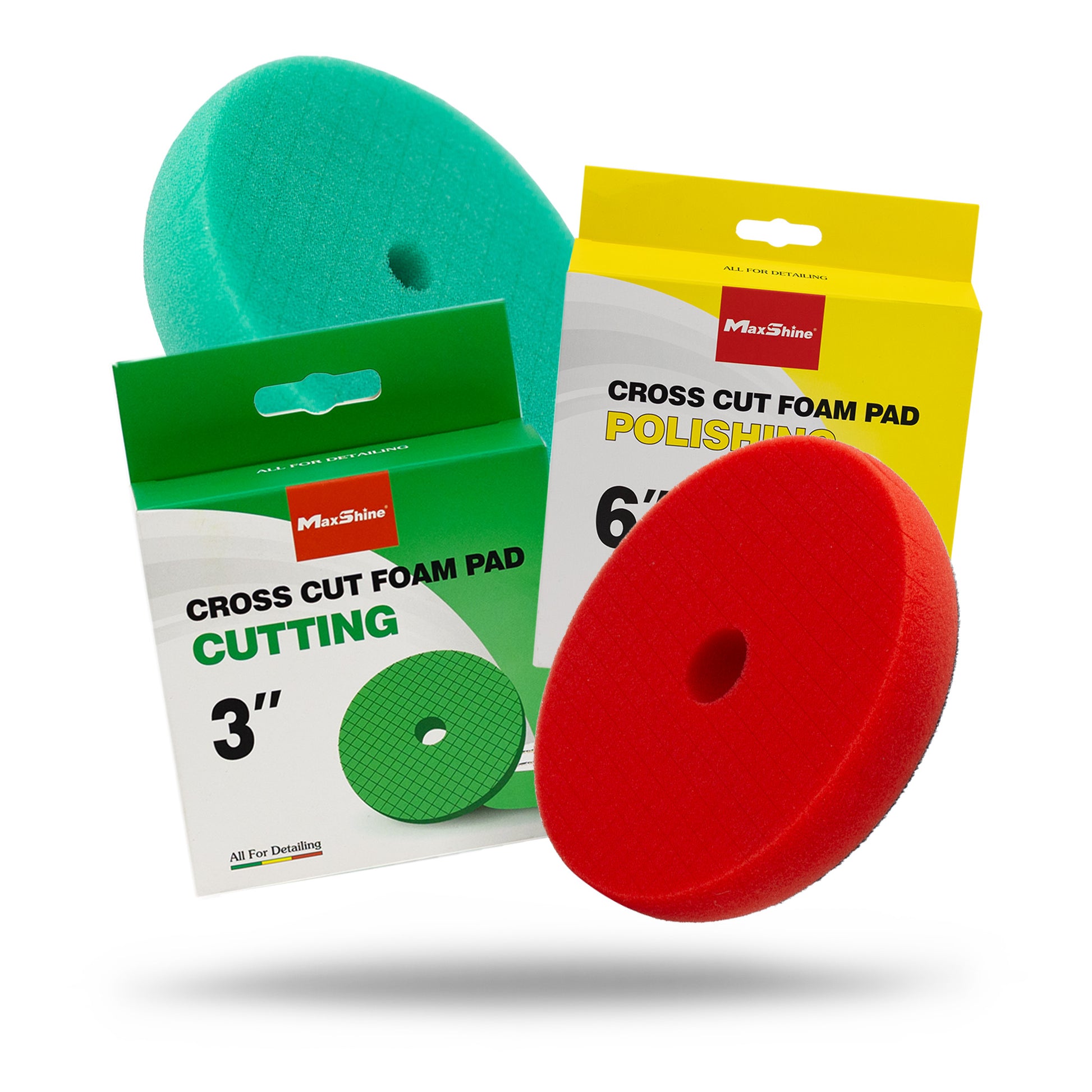 200- Cross Cut Foam Pads - 3in, 5in, 6in