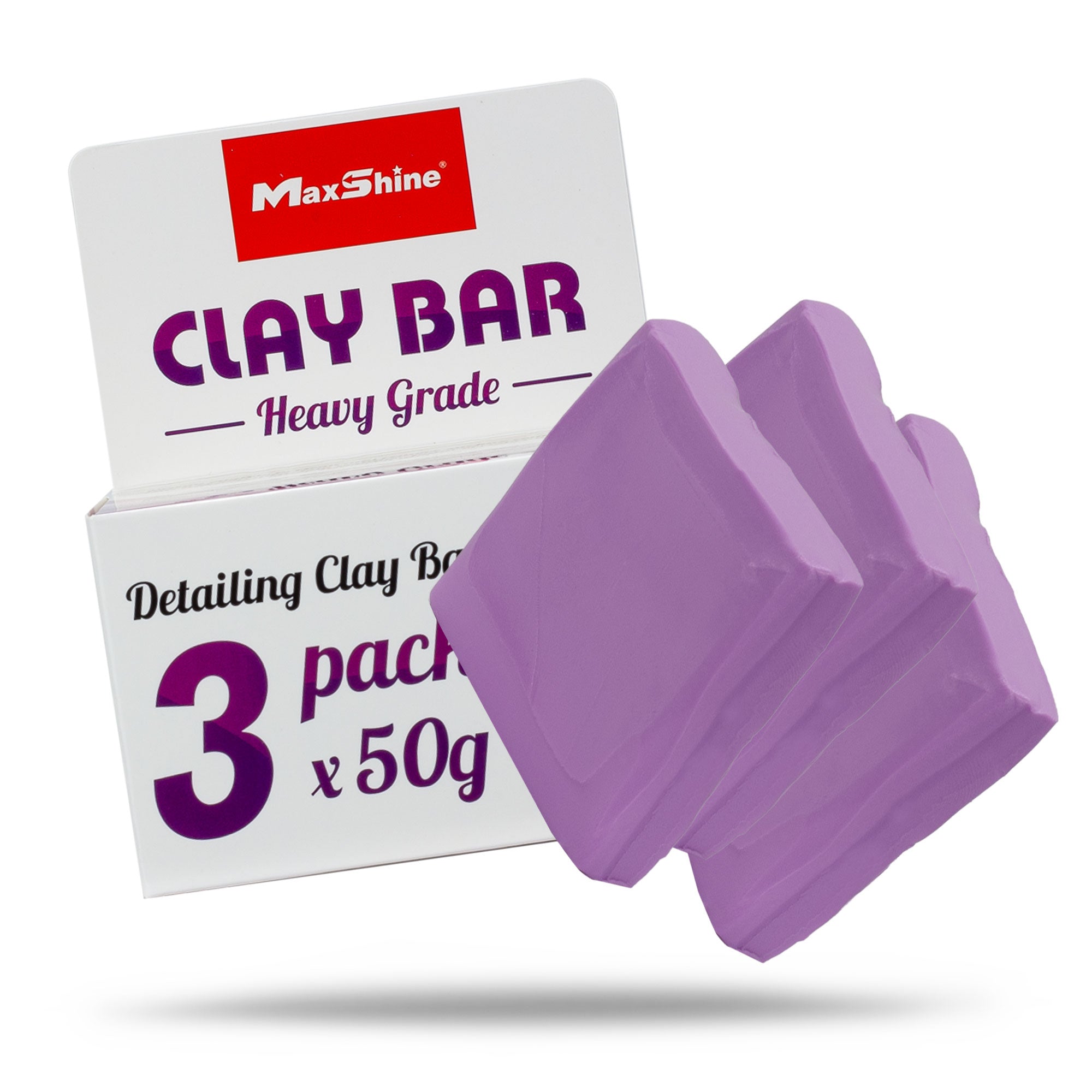2041150P Detailing Clay Bar – 3 Pack Heavy Grade