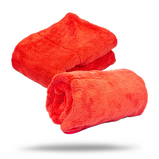 1085070R 1000GSM "Big Red" Drying Microfiber Towel