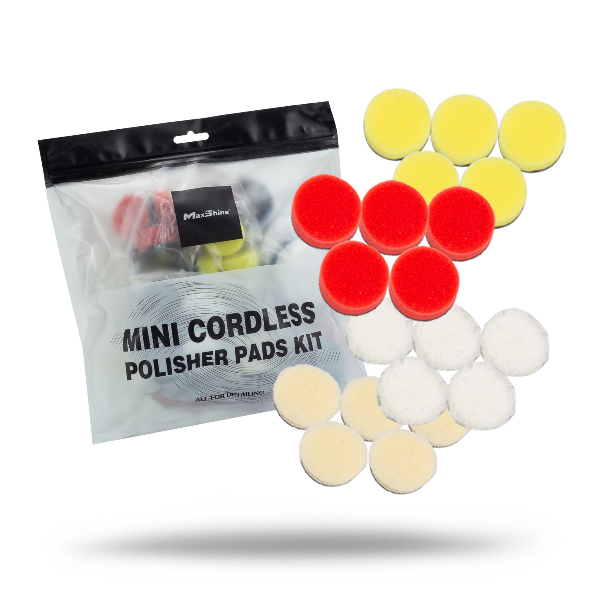 M0312 V2-PK Mini Cordless Polishing Pads Kit