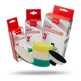 204000- Buffing Pads for Cars | Rotary Polishing Kit - 1in, 2in, 3in