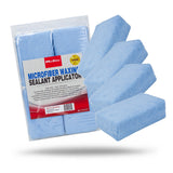 9011005 Ultra-Soft Microfiber Wax Applicator Block - 4 Pack