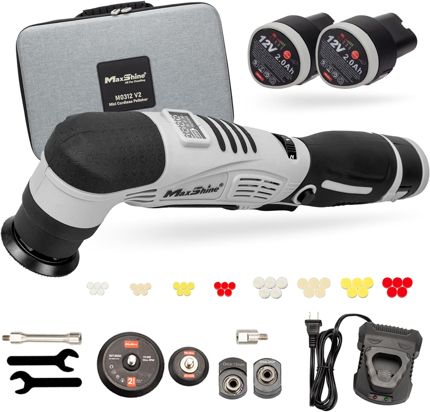 M0312 V2 Cordless Dual Action Polisher - Open-Box