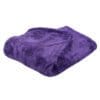 MaxShine 1200GSM Duo Twisted Loop Microfiber Drying Towels - Purple