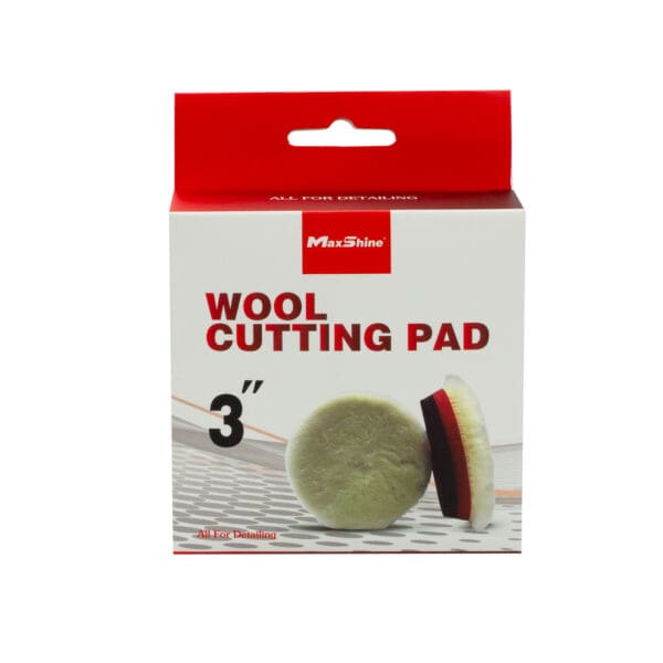 3 - 5 - 6 inch Wool Cutting Pad for buffer