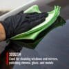 MaxShine 300GSM 16″x16″ Car Glass Cleaning Cloth Microfiber Towel