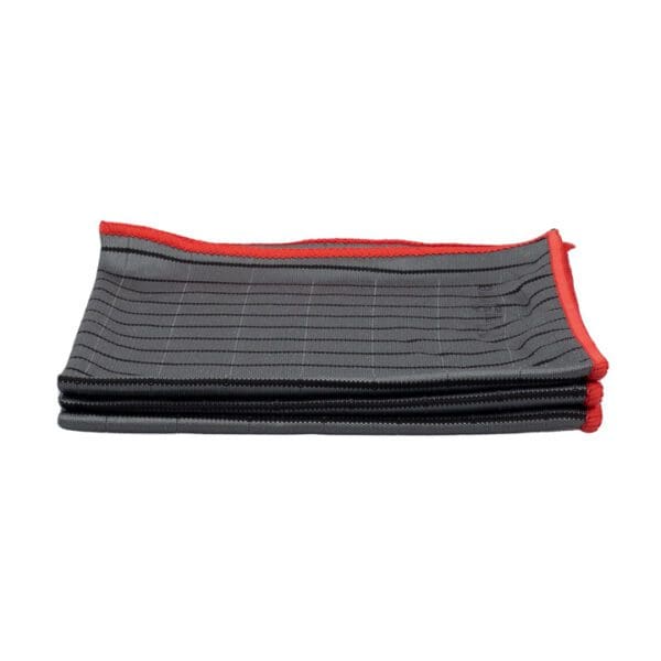 360GSM 16″x16″Premium Soft Microfiber Carbon Fiber Towel